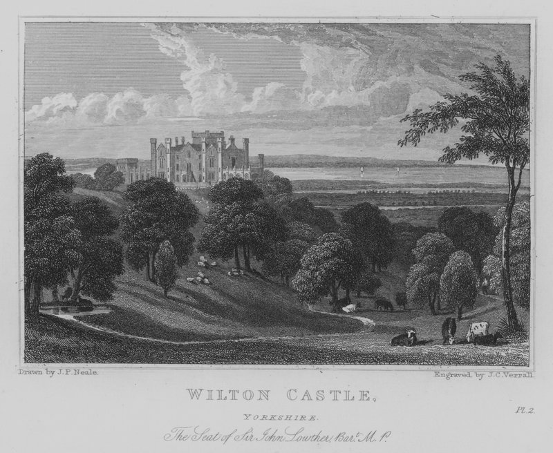 Wilton Castle, Yorkshire, Sir John Lowther