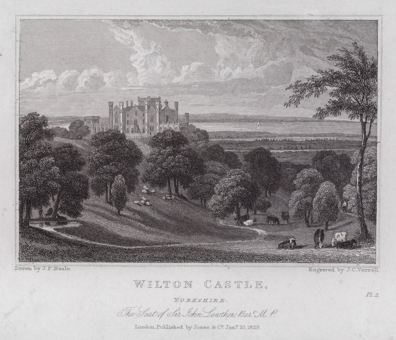 Wilton Castle, Yorkshire, Sir John Lowther