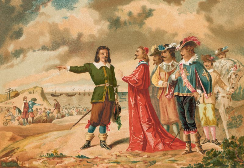Gerard Desargues ve Kardinal Richelieu, La Rochelle