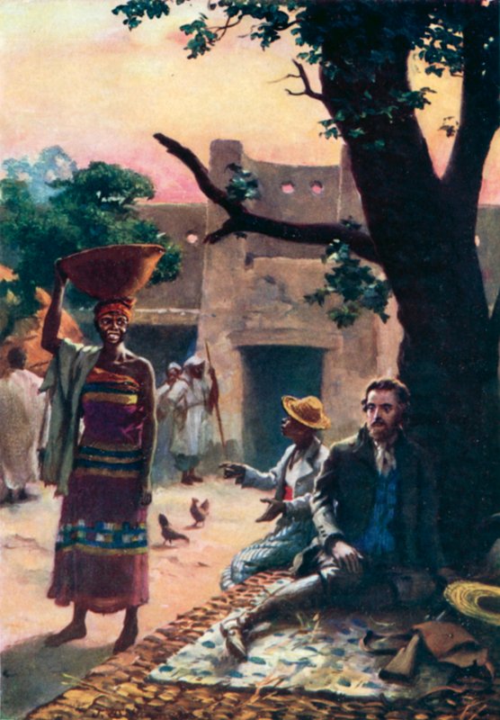 Mungo Park, Bir zenci Park'a acıyor by J. Williamson
