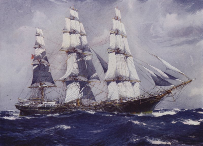 Clipper gemisi James Baines by Jack after Spurling