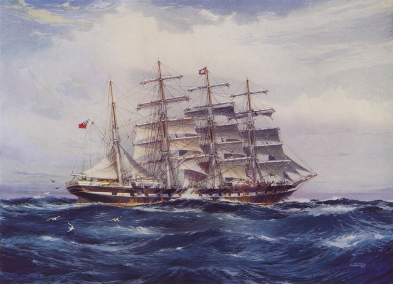 Eğitim yelkenli gemisi Medway by Jack after Spurling