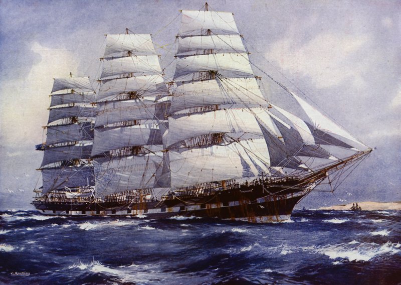 Clipper Gemileri: Macquarie (renkli taş) by Jack (after) Spurling