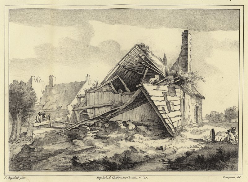 yıkık bina by Jacob van Ruisdael