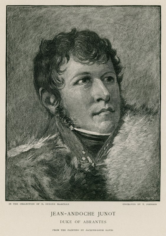 Jean Andoche Junot by Jacques Louis David
