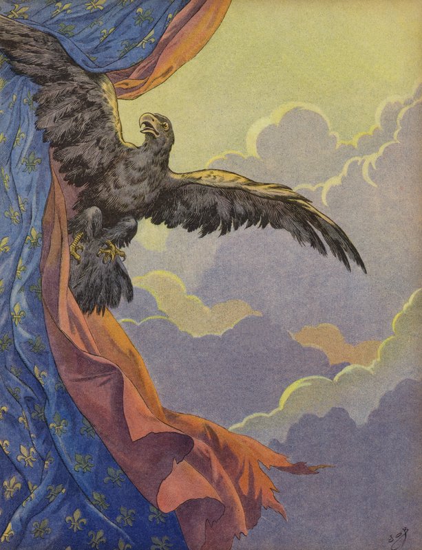 Voltaire (fotogravür) by Jacques Marie Gaston Onfray de Breville (Job)
