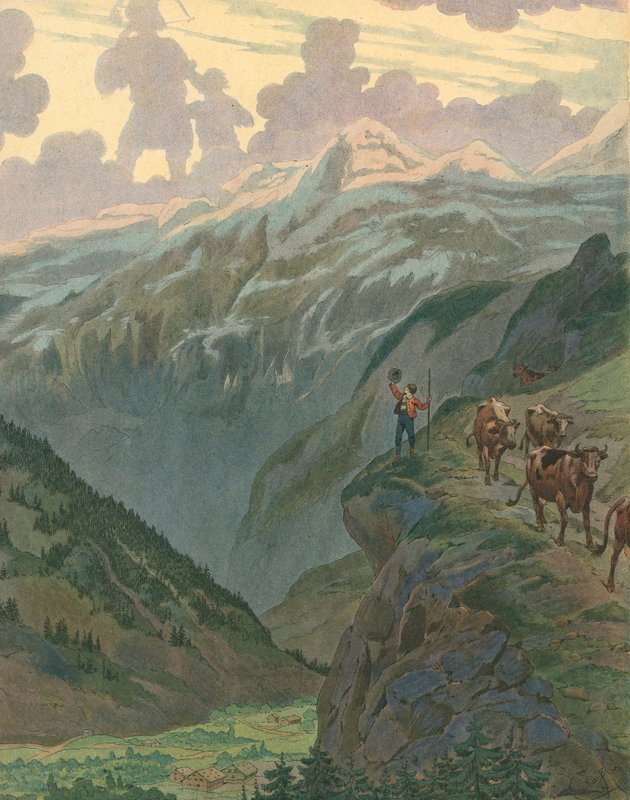İsviçre - Ulusal şarkı by Jacques Marie Gaston Onfray de Breville (Job)