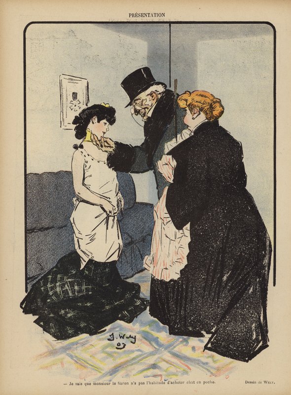 Le Rire için İllüstrasyon by Jacques Wely