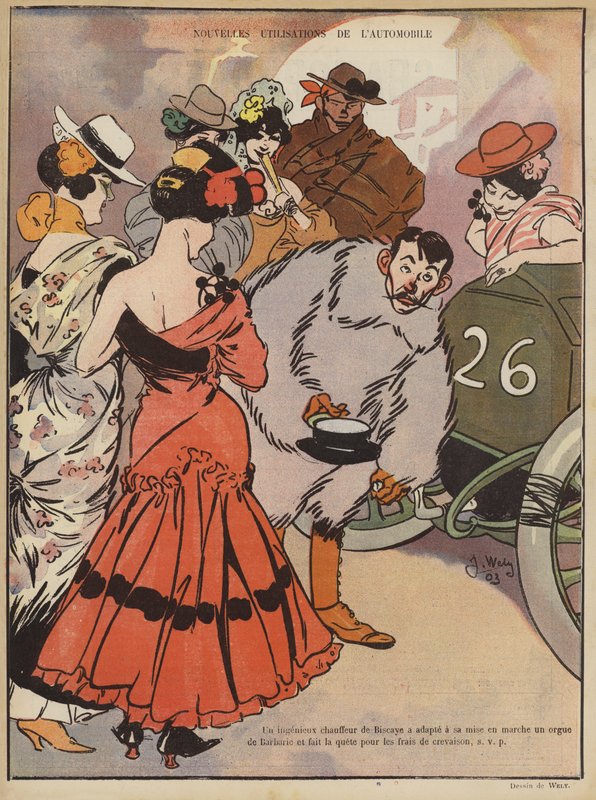 Le Rire için İllüstrasyon by Jacques Wely