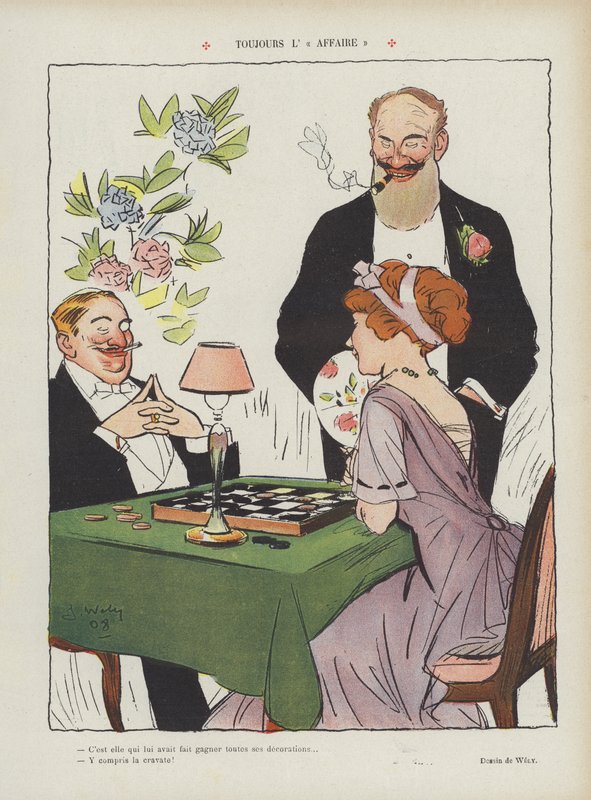 Le Rire için İllüstrasyon by Jacques Wely