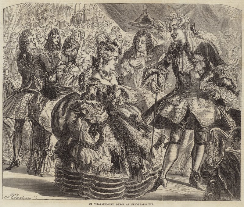 Yılbaşı Gecesinde Eski Moda Bir Dans by James Godwin