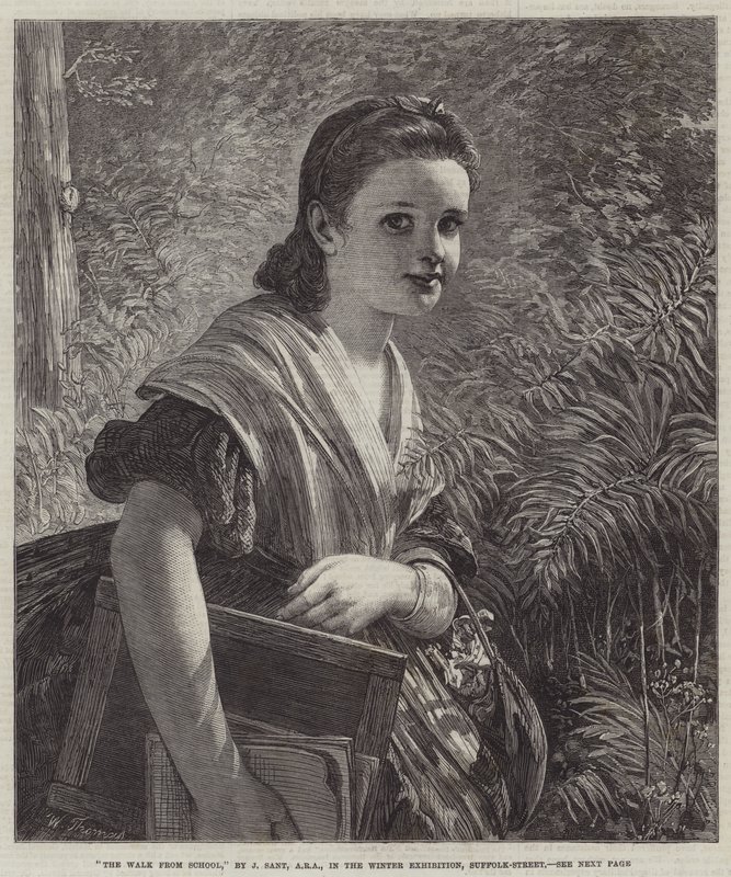 Okuldan Yürüyüş by James Sant