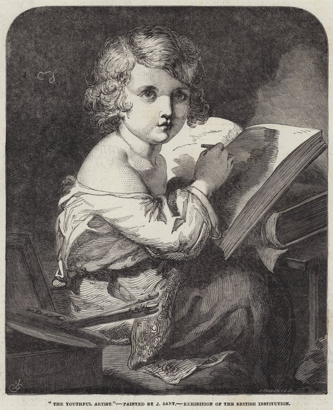 Genç Sanatçı by James Sant