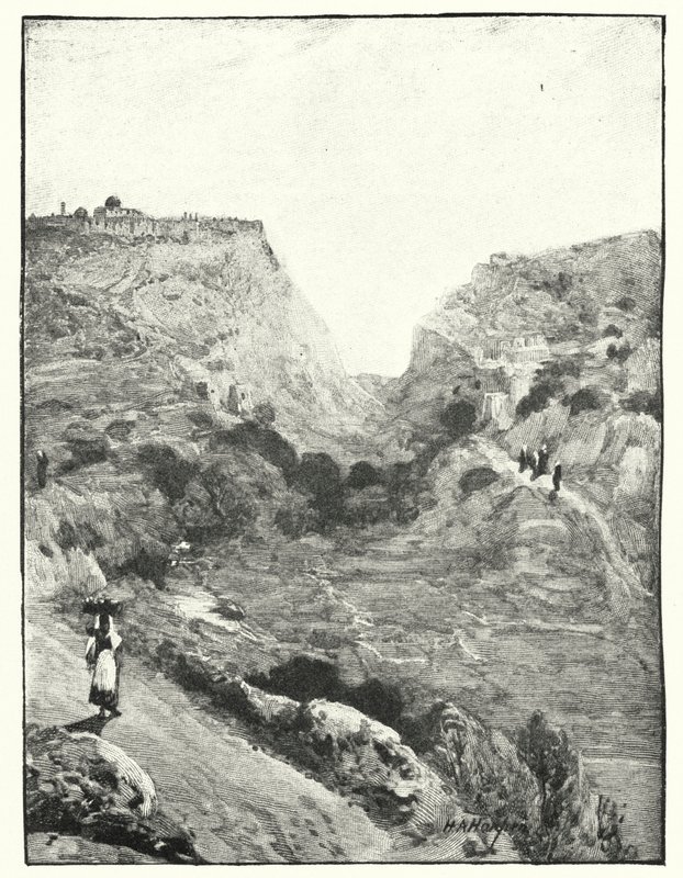 ಕಿಂಗ್ಸ್ ಡೇಲ್, ಜೆರುಸಲೆಮ್ (ಲಿಥೋ) ಟರ್ಕ್ by James (after) Clark