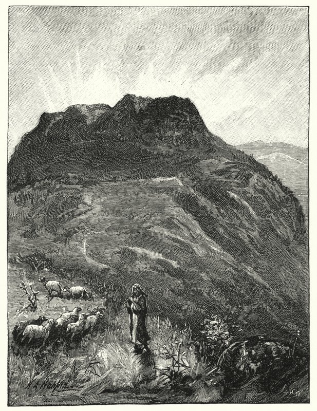 Geleneksel Güzellikler Dağı (lito) by James (after) Clark