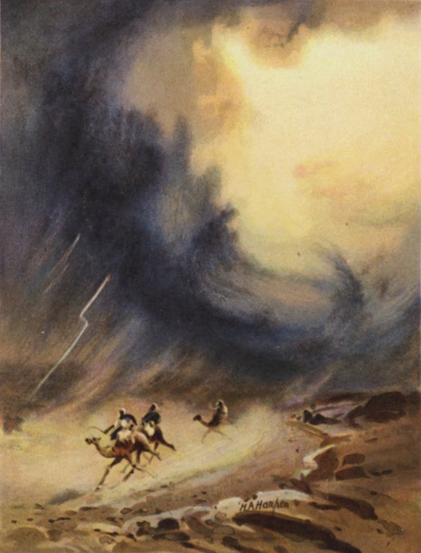 Fırtına ve dolu, Sina (renkli taş) by James (after) Clark