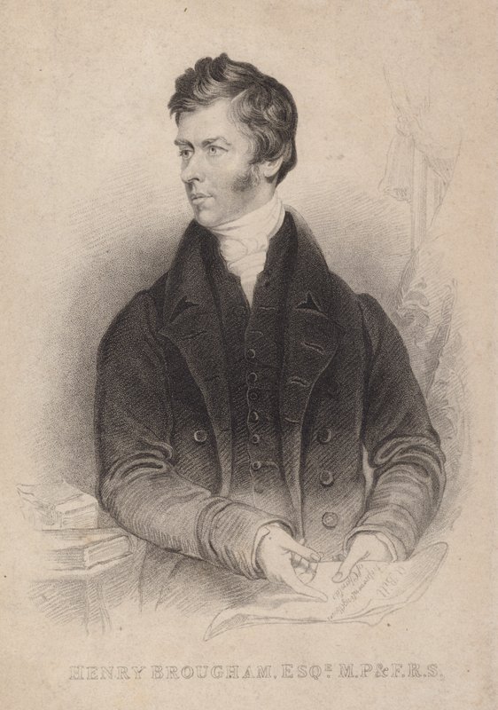 Henry Brougham by James (after) Lonsdale