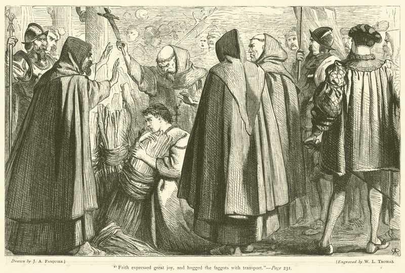 Frith büyük sevincini dile getirdi ve dalları sevgiyle kucakladı by James Abbott Pasquier