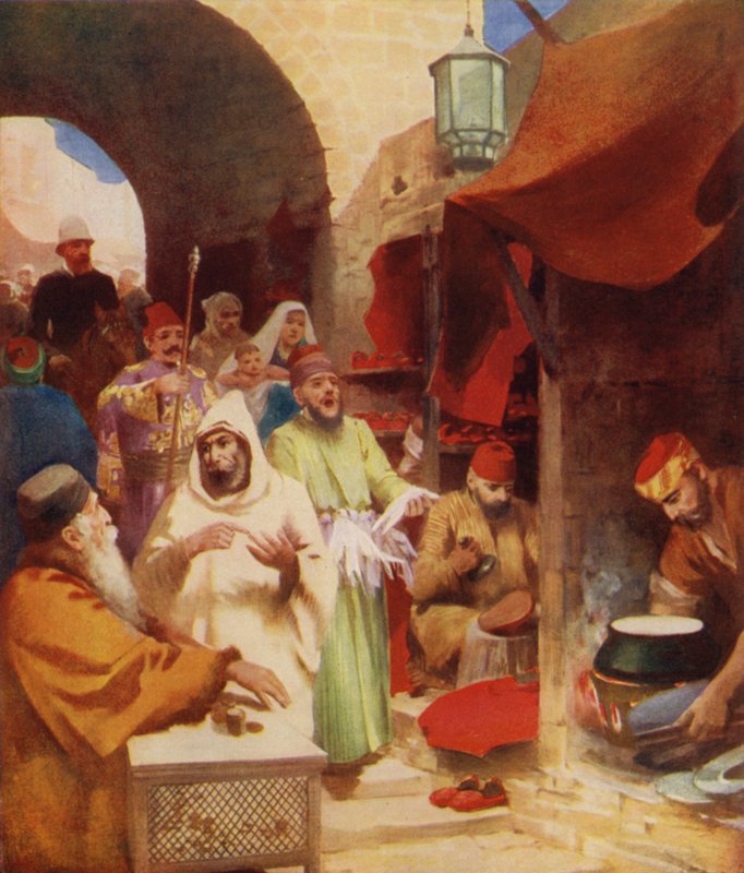 Bir Doğu Pazarı Sokağı by James Clark