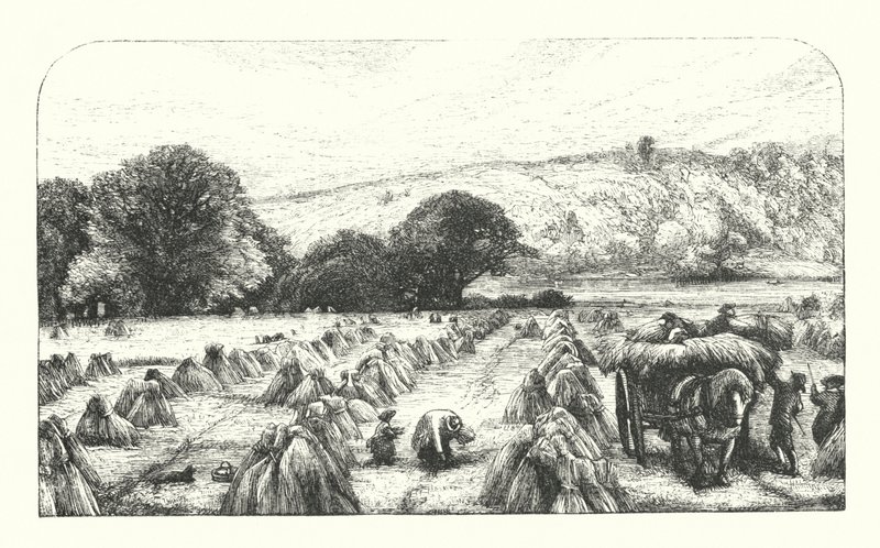 Bir Country Churchyard'da yazılı ağıt by James Dawson Watson