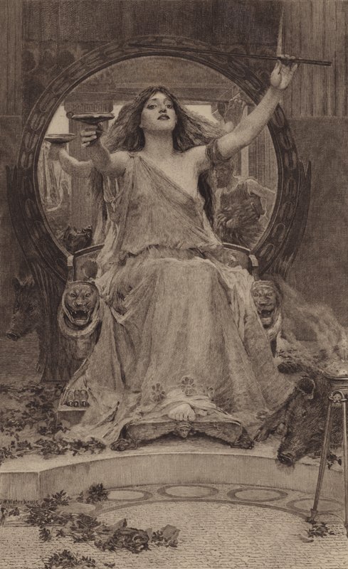 Circe (gravür) by James Dobie