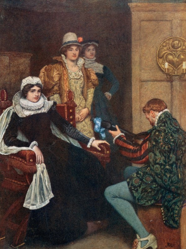 Mary Stuart ve Chastelard by James Dromgole Linton