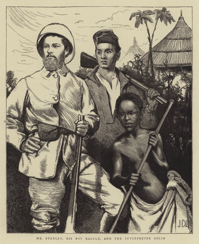 Bay Stanley, Oğlu Kalulu ve Tercüman Selim by James Dromgole Linton