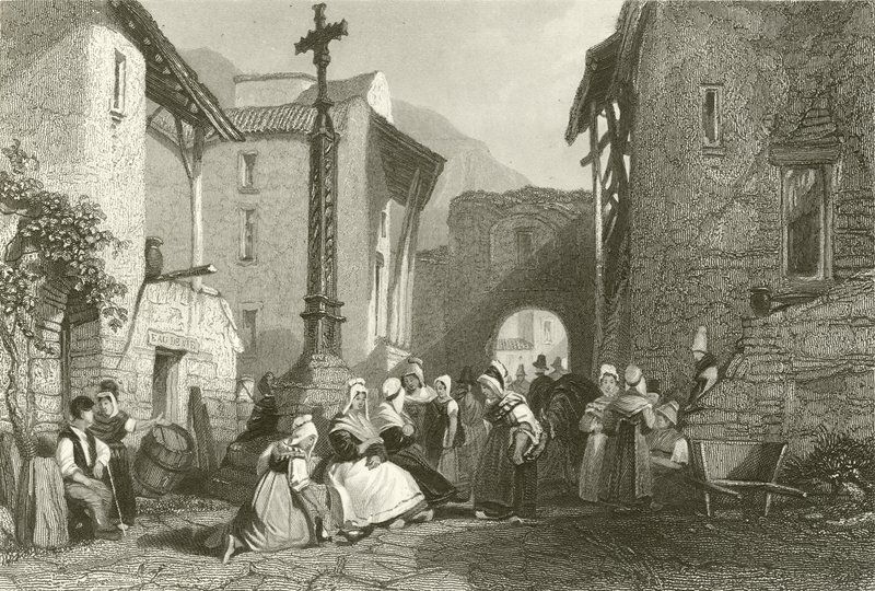 Royat  by James Duffield Harding
