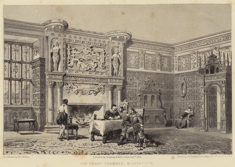 Büyük Oda, Montacute by James Duffield Harding