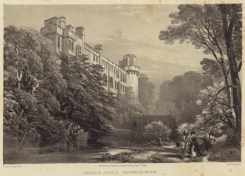 Warwick Kalesi, Warwickshire by James Duffield Harding