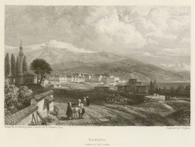 Yanina, Ali Paşa Sarayı by James Duffield Harding