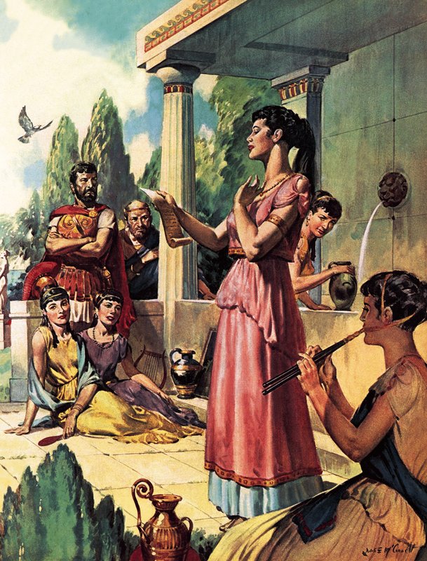 Sappho -- Yüce Kadın Şair by James Edwin McConnell