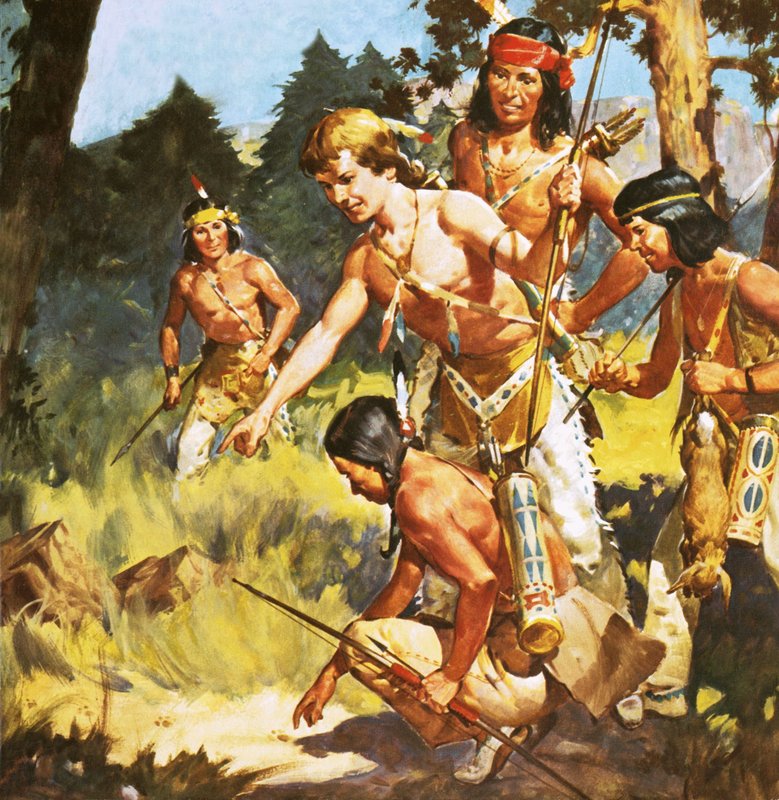 Soluk Yüzlü Kızılderili by James Edwin McConnell