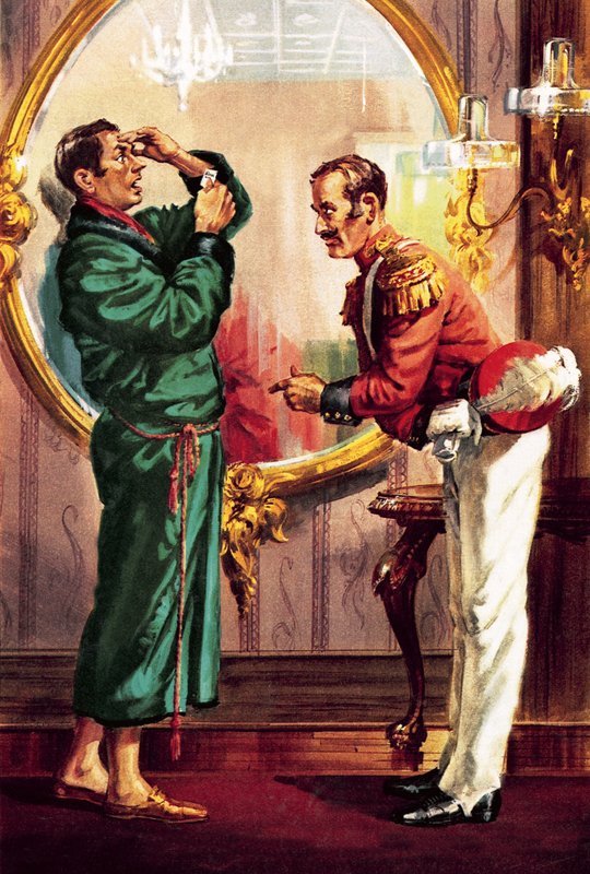 The Pickwick Papers. Bir yanlış kimlik vakası: Masum Bay Winkle düelloya davet edilir. by James Edwin McConnell