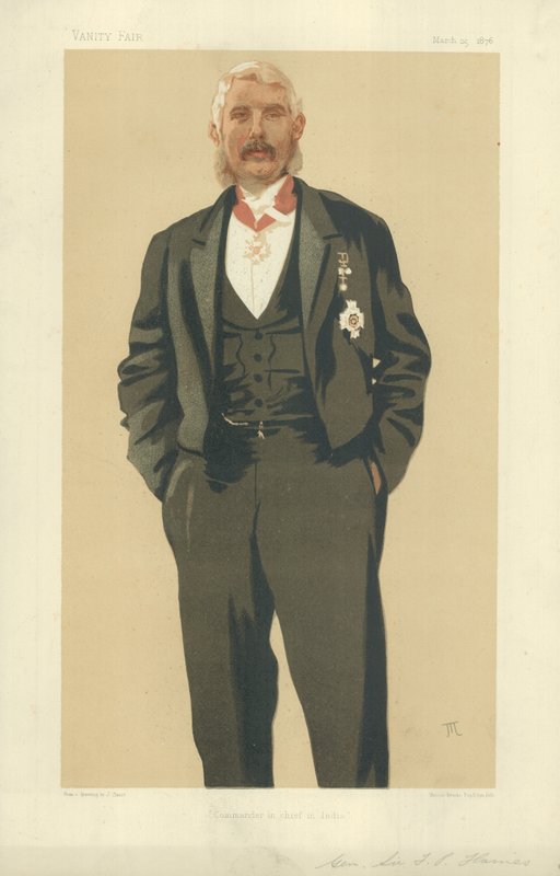 Genel Sir Frederick Paul Haines by James Jacques Joseph Tissot