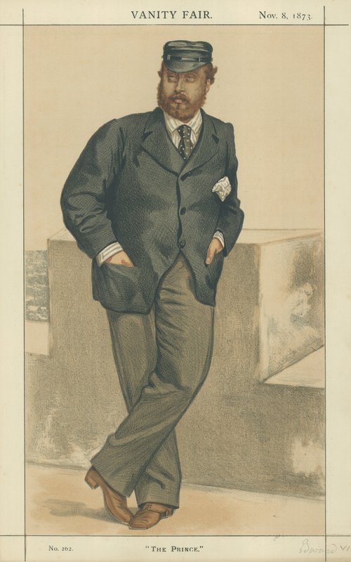 SAİK Galler Prensi by James Jacques Joseph Tissot