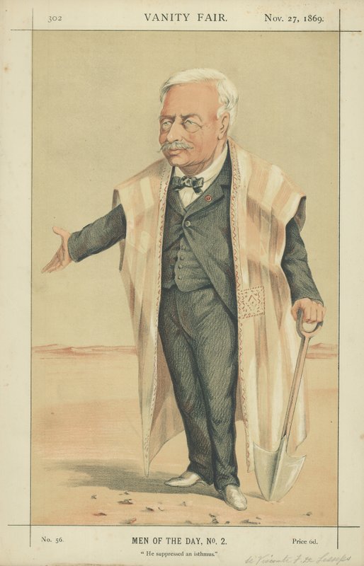 Vikont Ferdinand De Lesseps by James Jacques Joseph Tissot