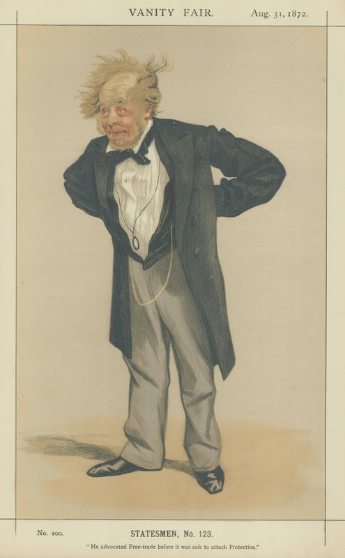 Çok Saygıdeğer Charles Pelham Villiers by James Jacques Joseph Tissot