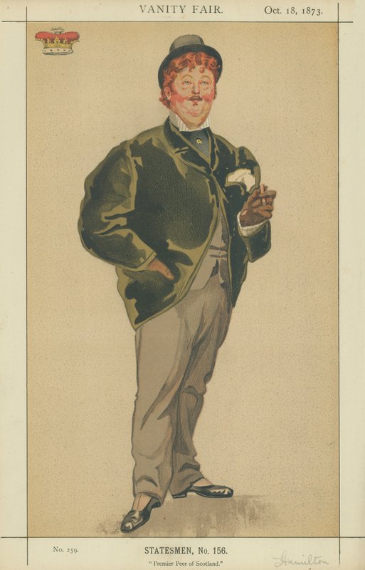 William Alexander Louis Stephen Hamilton-Douglas, Hamilton Dükü by James Jacques Joseph Tissot
