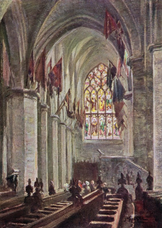 St Giles, Batı Penceresi by James Riddel
