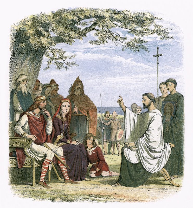 Augustine, kral Ethelbert