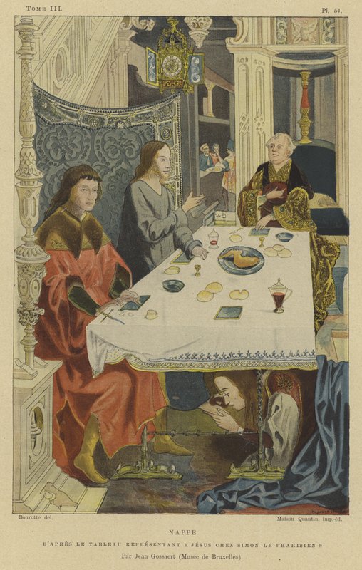 Masa örtüsü by Jan Gossaert