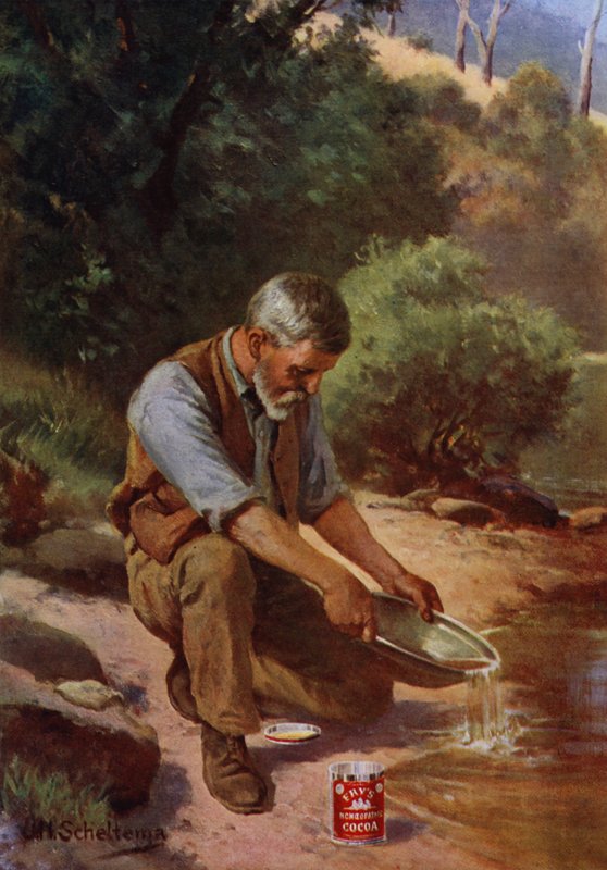 Gold Prospector (renkli taş) by Jan Hendrik Scheltema