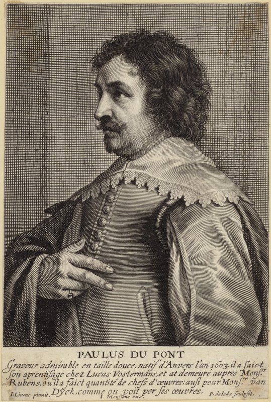 Paulus Du Pont'un Portresi by Jan the Elder Lievens