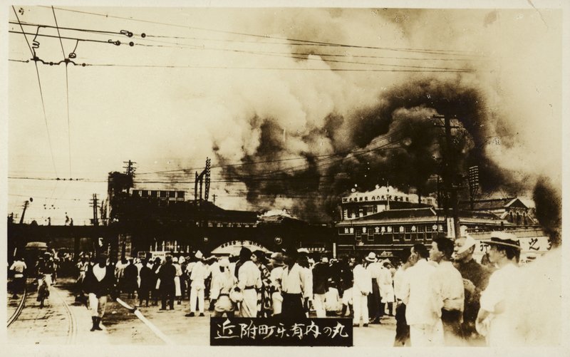 Büyük Kanto Depremi Sonrası, Japonya, 1923 by Japanese Photographer