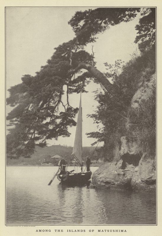 Matsushima adaları arasında by Japanese Photographer