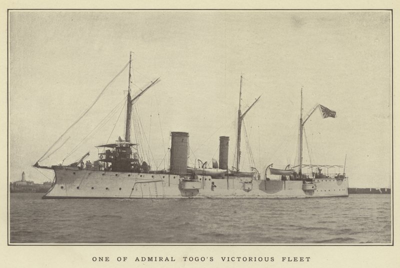 Amiral Togos muzaffer filosundan biri by Japanese Photographer
