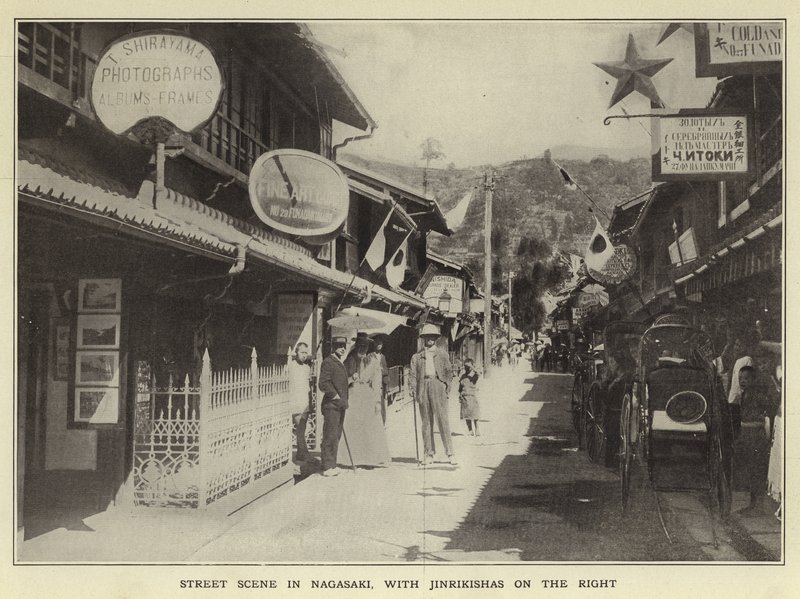 Sağda Jinrikisha