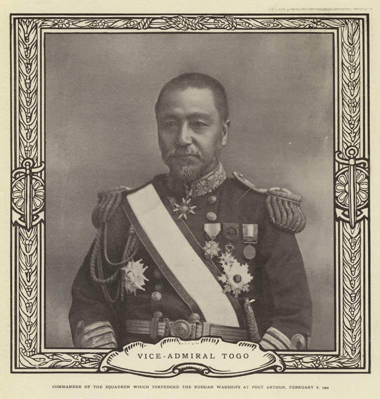 Koramiral Togo by Japanese Photographer