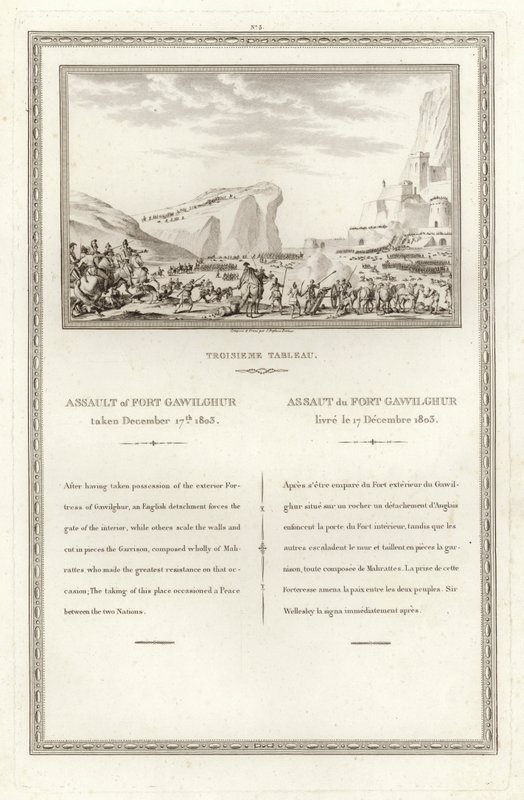 Fort Gawilghur Saldırısı, 17 Aralık 1803